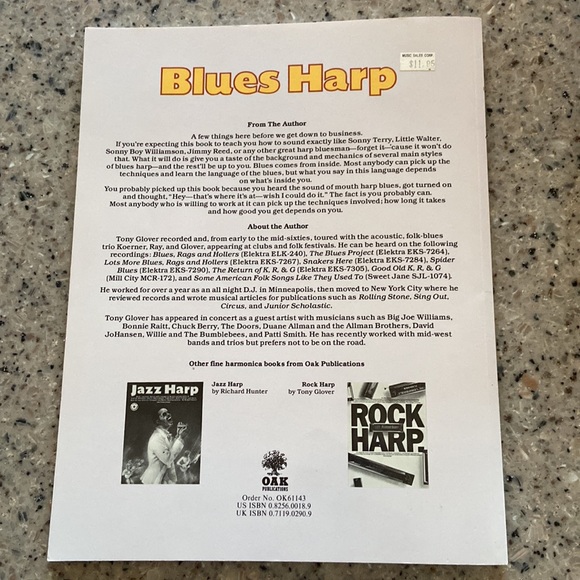 Blues Harp Harmonica Lesson book - Picture 2 of 8